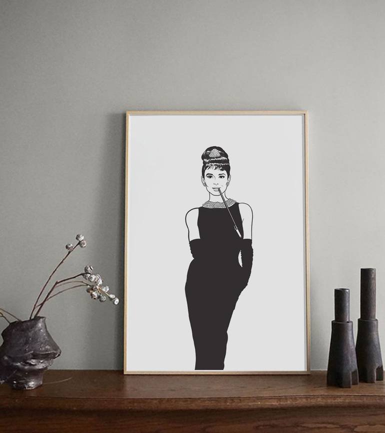 Original Illustration Pop Culture/Celebrity Drawing by Jason Chatfield