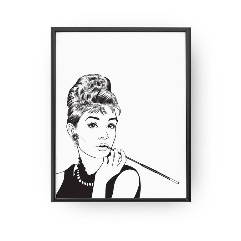 Original Illustration Pop Culture/Celebrity Drawing by Jason Chatfield