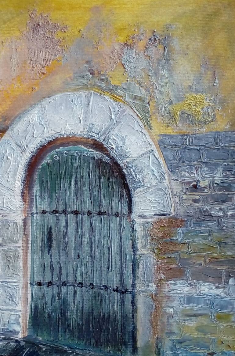 Original Figurative Architecture Painting by Roser JB