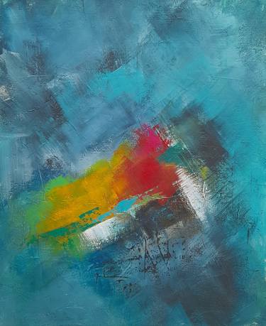 Original Abstract Expressionism Abstract Paintings by Roser JB