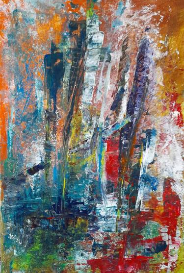 Original Abstract Paintings by Roser JB