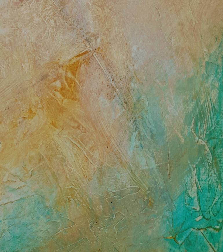 Original Abstract Landscape Painting by Roser Jb