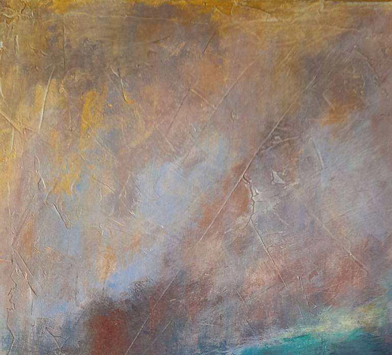 Original Abstract Landscape Painting by Roser Jb