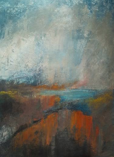 Print of Abstract Landscape Paintings by Roser JB