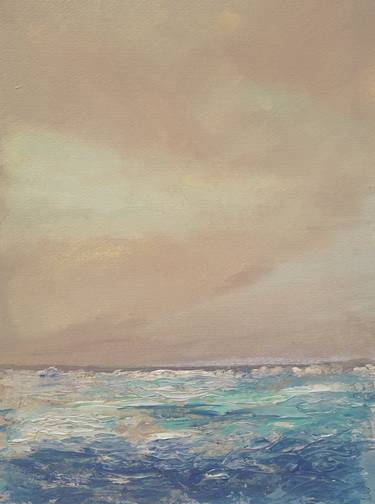 Original Impressionism Seascape Paintings by Roser JB