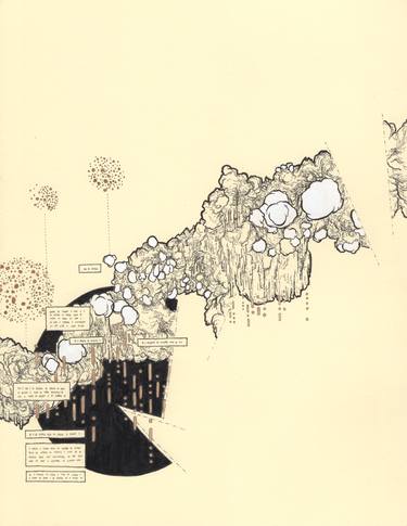 Original Conceptual Abstract Drawings by Jenny Guan
