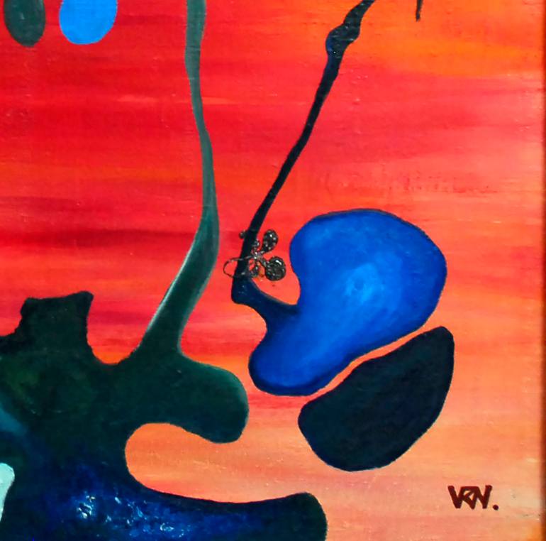 Original Abstract Body Painting by Valerii Holeiko