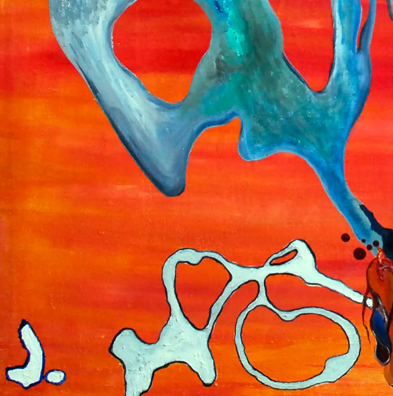 Original Abstract Body Painting by Valerii Holeiko