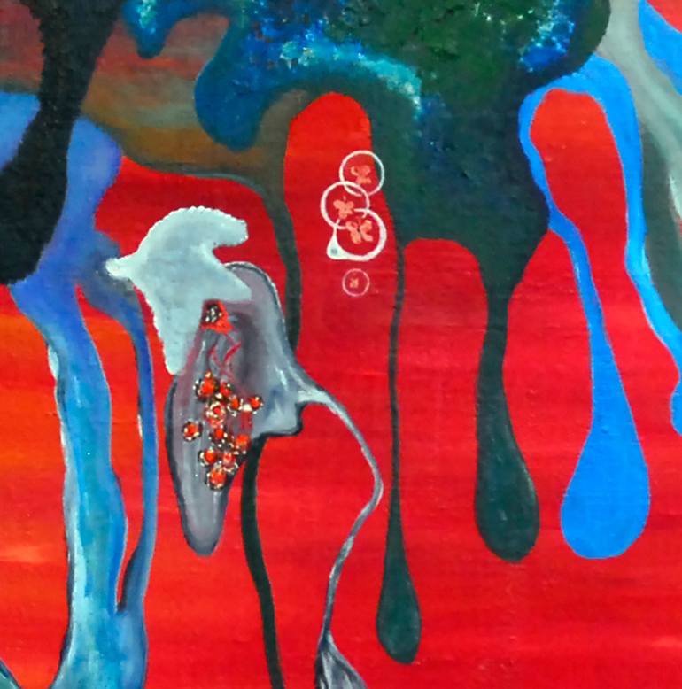 Original Abstract Body Painting by Valerii Holeiko