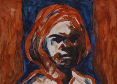 Print of Expressionism Portrait Paintings by Ieuan Andalver Noble