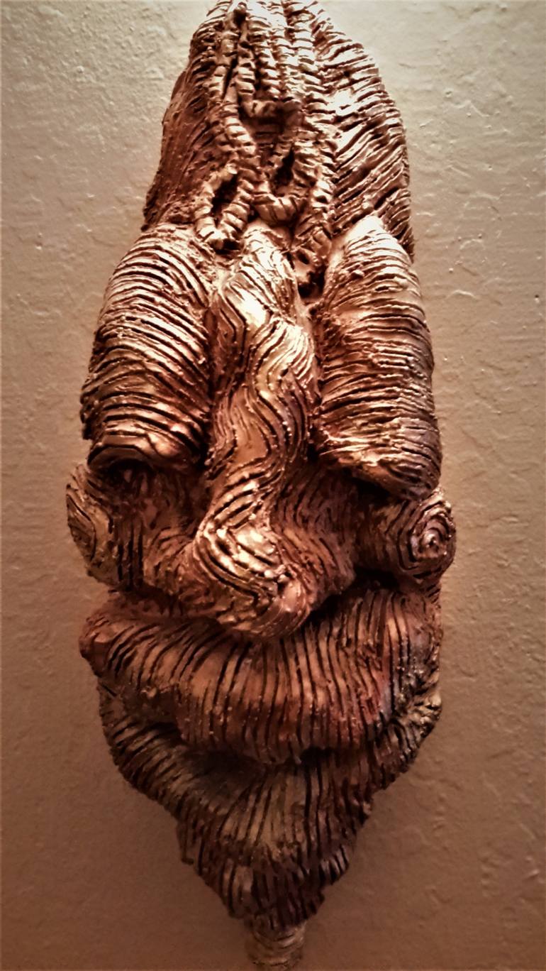 Original Abstract Sculpture by Paula Letherblaire