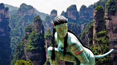 Avatar Dreams at Avatar's Mythical Mountains In China [60h x 96w] thumb