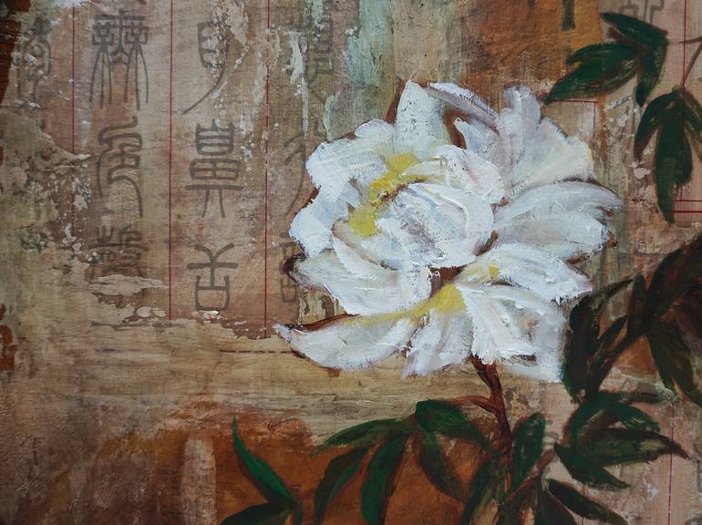 Original Fine Art Culture Mixed Media by Li Tellenbach-Guo