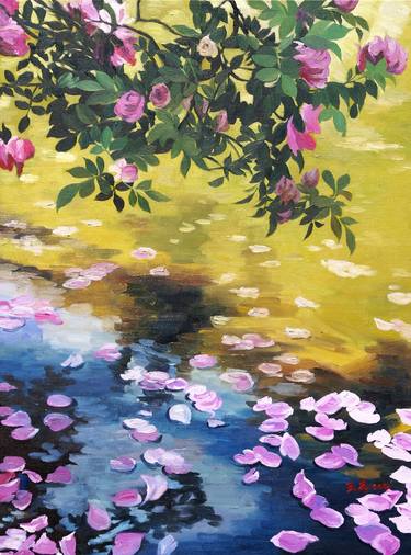 Original Nature Paintings by Li Tellenbach-Guo