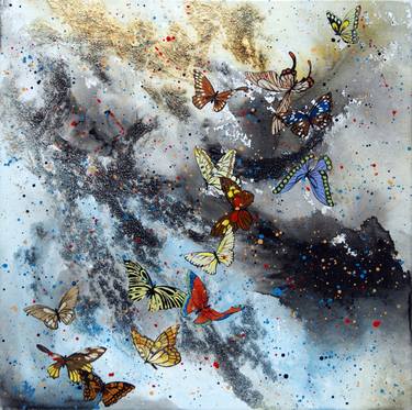 Print of Expressionism Nature Mixed Media by Li Tellenbach-Guo