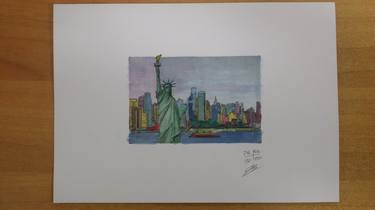 Print of Pop Art Cities Drawings by Angelo Marcelli