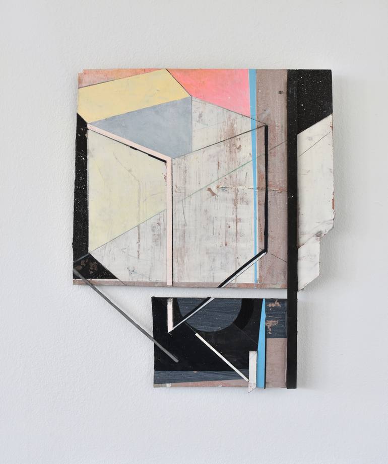 Original geometry Abstract Collage by Marko Tusek