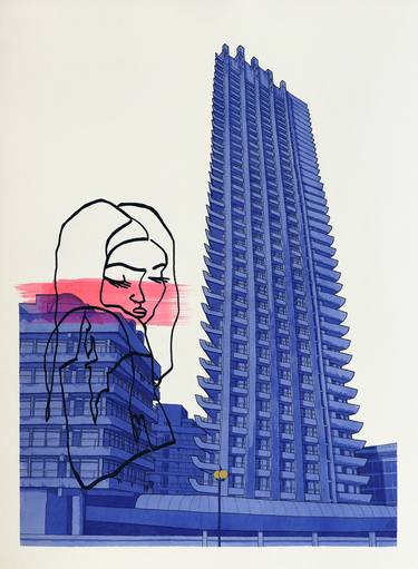 Original Architecture Drawings by Natalie Alexander