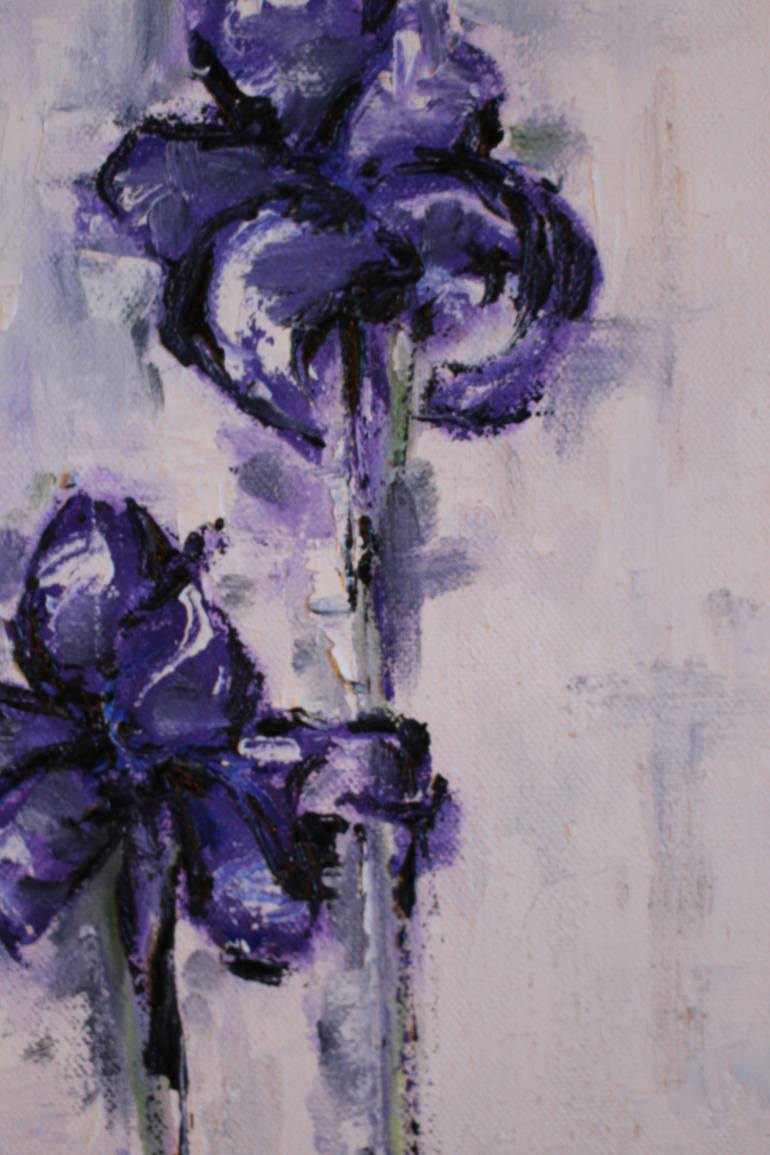 Original Floral Painting by Jennifer Bass