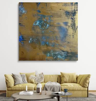 Original Abstract Expressionism Abstract Painting by TARAN MATHUR