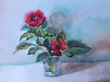 Original Floral Paintings by Ruzan Esaian