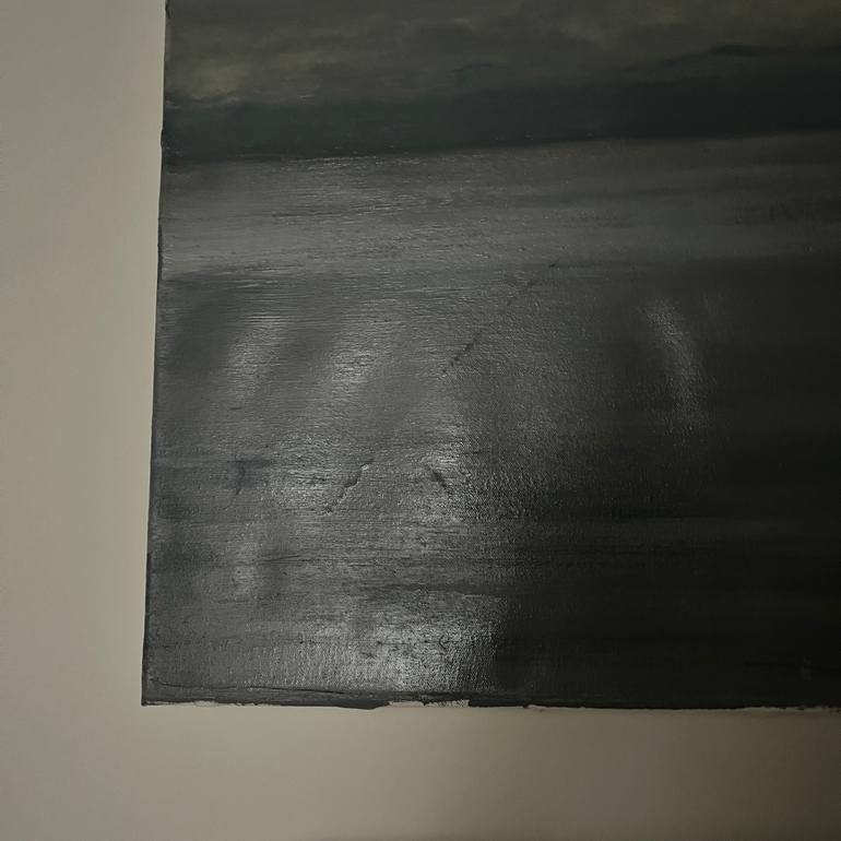Original Expressionism Seascape Painting by Larissa Tunjova