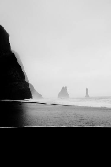 Reflections at Vik, Iceland thumb