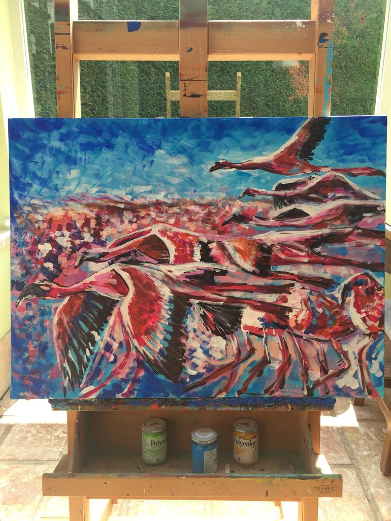 Original Expressionism Animal Painting by Alessandro Tognin