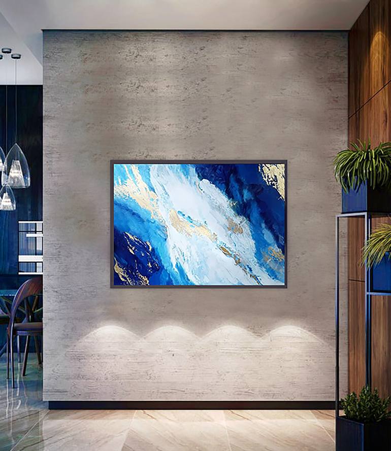 Original Minimalism Abstract Painting by Nikolett Stuber