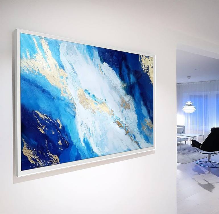 Original Minimalism Abstract Painting by Nikolett Stuber