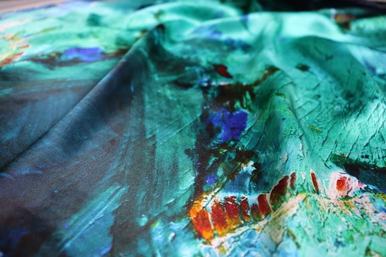 Original Abstract Expressionism Abstract Painting by Katarina Kat