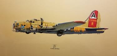 Print of Fine Art Airplane Drawings by David McGee