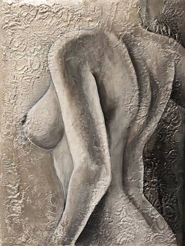 Original Figurative Nude Paintings by Jacky Krielaart