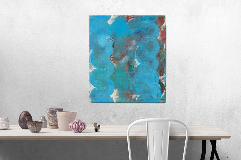 Original Abstract Painting by Alejandro Hyam
