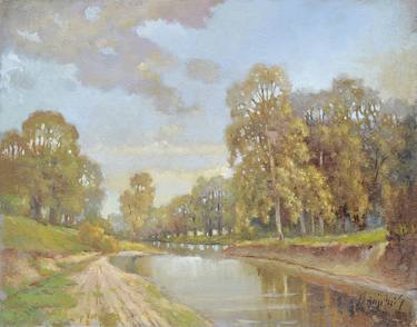 Original Realism Landscape Paintings by Márk Rubin