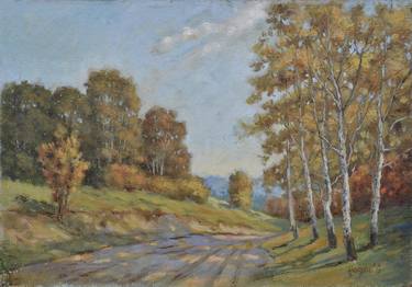 Original Realism Landscape Paintings by Márk Rubin