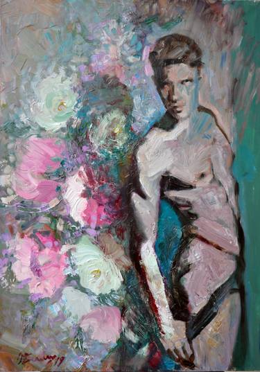 Original Nude Paintings by Oksana Begma