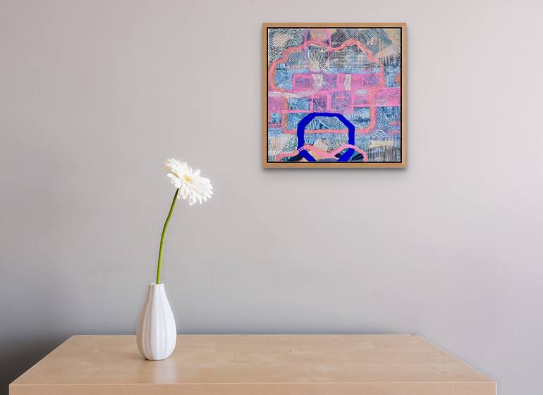 Original Abstract Expressionism Abstract Painting by Wendy Cohen