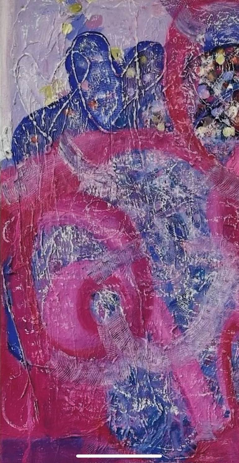 Original Abstract Expressionism Abstract Painting by Wendy Cohen