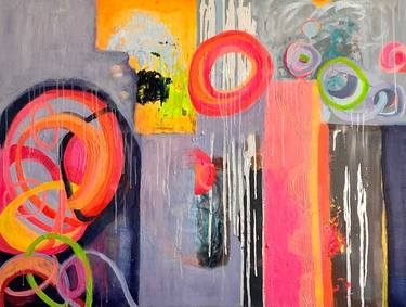 Original Abstract Paintings by Wendy Cohen