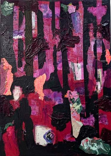 Original Abstract Expressionism Abstract Paintings by Wendy Cohen