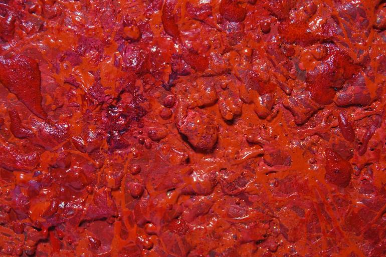 Original Abstract Expressionism Abstract Painting by Hakki Arslan