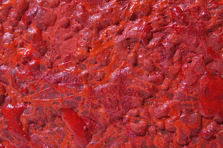 Original Abstract Expressionism Abstract Painting by Hakki Arslan