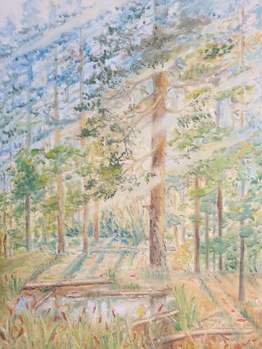 Print of Tree Paintings by Ulyana Smakova