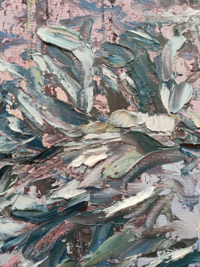 Original Abstract Expressionism Light Painting by Ulyana Smakova