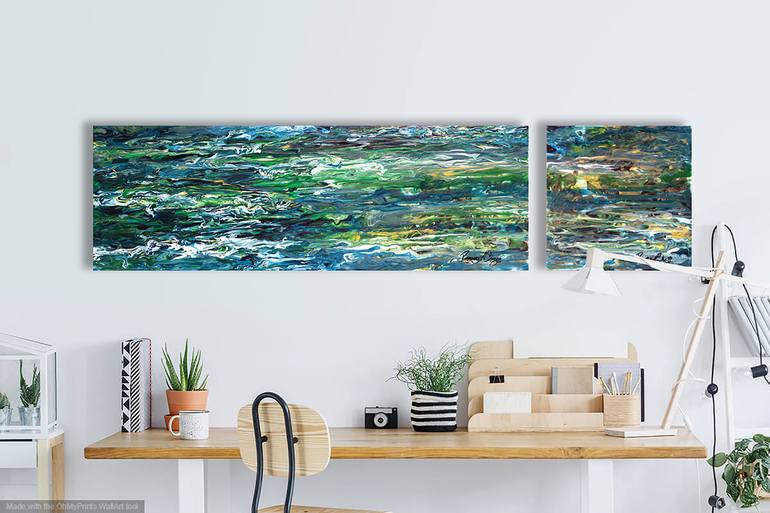 Original Expressionism Abstract Painting by Rosemary Craig