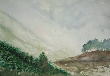 Original Landscape Painting by Krishna Murthy