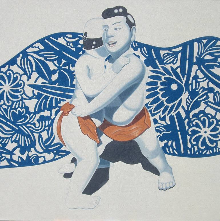 Original Expressionism Pop Culture/Celebrity Painting by Kim Gulino