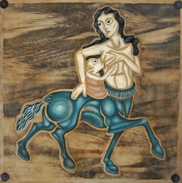 Original Conceptual Horse Paintings by Kim Gulino