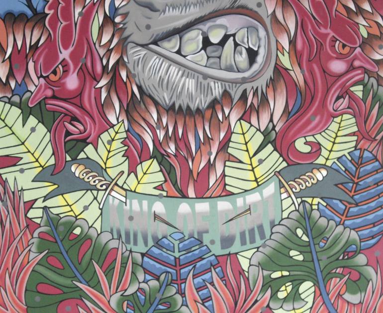 Original Documentary Animal Painting by Kim Gulino